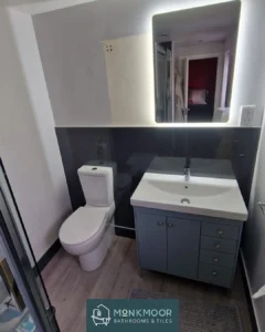 Monkmoor Bathrooms - simple shower swap